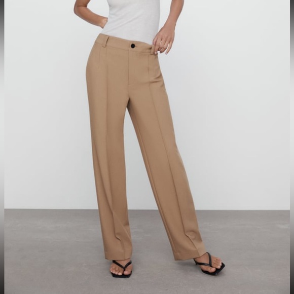 Full Length Pant Taupe Brown - Picture 1 of 9